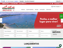 Tablet Screenshot of liloimoveis.com.br